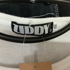 子供服👧トップス長袖ZIDDYジディーニコプチブランド✨ロゴ汚れあり💦白•黒•紫の画像