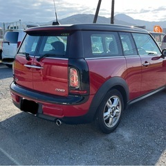 車検取りたて BMW ミニ クラブマン 希少 6速MT 赤 レッドの画像