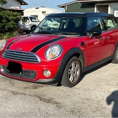 車検取りたて BMW ミニ クラブマン 希少 6速MT 赤 レッドの画像