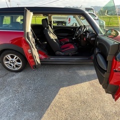 車検取りたて BMW ミニ クラブマン 希少 6速MT 赤 レッドの画像