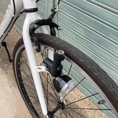 700c安全整備士組立リサイクル自転車の画像