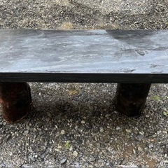 椅子　テーブル　石　骨董　おしゃれおしゃれの画像