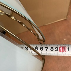 ★アンティーク★卓上ランプ・テーブルランプ・花柄・約高さ57cm×横幅37cm※商品の状態や詳しいサイズ等は現物にてご確認ください。の画像