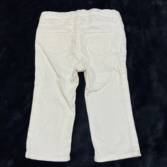 【babyGAP】白デニム【80.】の画像