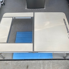 テーブル　山善簡易 テーブル キャンプ アウトドア  折りたたみ式 耐熱　小倉北区の画像