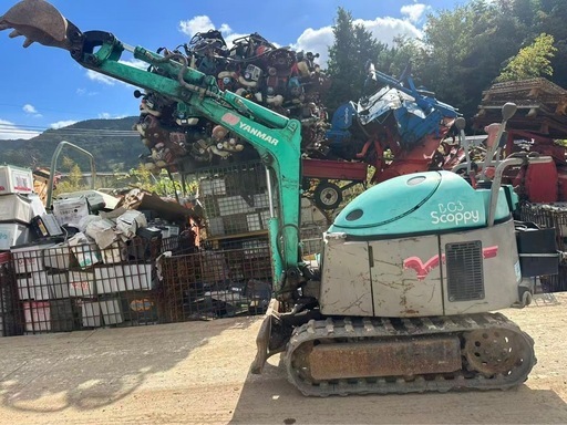 YANMAR ヤンマー B03 ミニ 油圧ショベル ユンボ ゴムキャタ