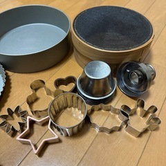 お菓子作り型焼き型いろいろせセットの画像