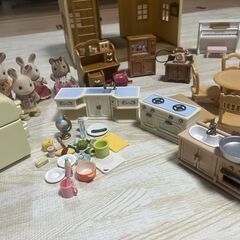 Sylvanian Families シルバニアファミリーセットの画像