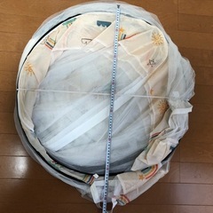 蚊帳 かや テント式 ワンタッチ の画像