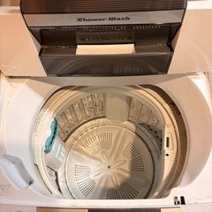 2017年式 7kg 白い約束 HITACHI 洗濯機 NW-Z79E3 日立・傷や汚れありの画像