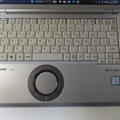 中古ノートPCパナソニックレッツノートwindows11core-i5-SSD256GBの画像