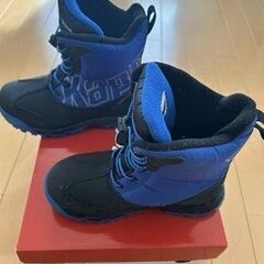 ジュニア　Kappaスノーブーツ 22㎝　中古品の画像