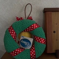 くまのプーさんクリスマスリースの画像
