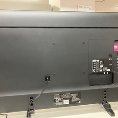 石2511-094 Panasonic 液晶テレビ49インチ TH-49FX500 2018年製 地上波のみ視聴確認済み リモコン付き 中古の画像