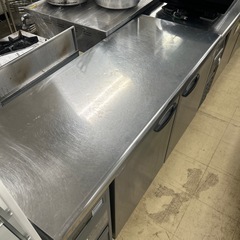 6812【程度良好】2023年製パナソニック業務用テーブル形冷凍冷蔵庫台下コールドテーブルの画像