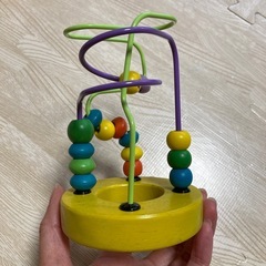 ルーピング　木製ビーズコースター　知育玩具　人気の画像