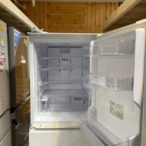 ⭐️特別セール中⭐️配達可【シャープ】冷蔵庫350L★2021年製 クリーニング済み/→6ヶ月保証付き【管理番号1105】橋