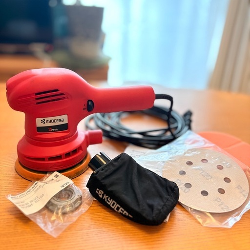 【魔改造】京セラ ポリッシャ RSE-1250 5mコード　高回転ベアリング　リョービ