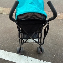 リーマン 2WAYエアフリーバギー　ベビーカーB型　グリーンの画像
