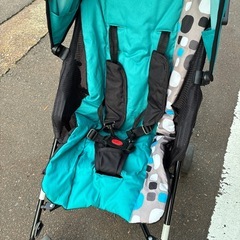 リーマン 2WAYエアフリーバギー　ベビーカーB型　グリーンの画像