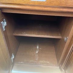 食器棚　木製キッチン収納キャビネットの画像