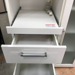 ＼家具＊家電のお店／【ｼﾞｬﾝｸﾞﾙｼﾞｬﾝｸﾞﾙ石川金沢店】レンジ台 ホワイト  W(幅)70×D(奥行き)45×H(高さ)96cmの画像