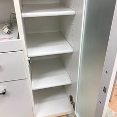 ＼家具＊家電のお店／【ｼﾞｬﾝｸﾞﾙｼﾞｬﾝｸﾞﾙ石川金沢店】レンジ台 ホワイト  W(幅)70×D(奥行き)45×H(高さ)96cmの画像