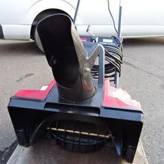 【恵庭】TORO　電動除雪機　スノースローワー1800　動作確認済み！ソリ仕様の画像