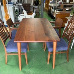 ダイニングテーブルテーブルセット　イス4脚の画像