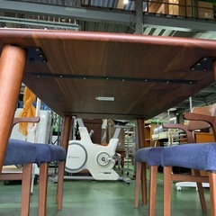 ダイニングテーブルテーブルセット　イス4脚の画像