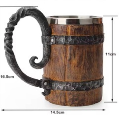 海賊風ジョッキ 雑貨の画像