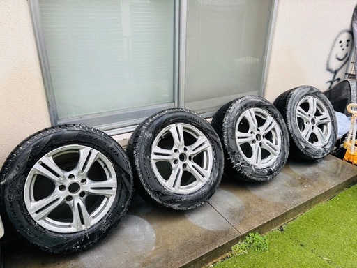 値下げしました‼️ スタッドレスタイヤ・ホイール４本セット【8割溝】