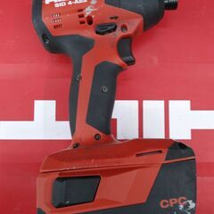 【中古】　HILTI　22V　充電式インパクトドライバ　型番:SID4-A22 【フライズ佐賀店】の画像