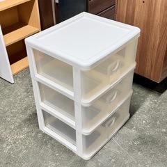 A1771🌟配送♻️設置🉑‼️3段収納ケース依頼収納　プラケース🌟の画像