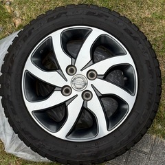 早い者勝ち！20%値下げ‼️4本セット 155/65R14 75Q トーヨー オープンカントリー R/T ラギッドテレーン　ホイールセット！の画像