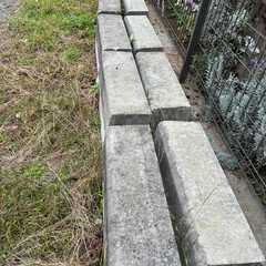 車止めブロックの画像