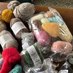 手芸　毛糸　フェルト　ハマナカ　まとめの画像