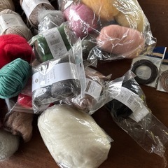 手芸　毛糸　フェルト　ハマナカ　まとめの画像