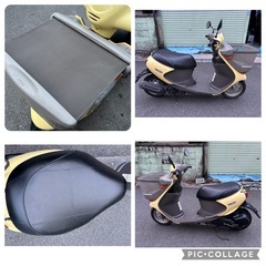 スズキ❗️ レッツ4バスケット❗️ 便利な前かご付き❗️ オイル交換済み❗️ タイヤバリ山❗️ バッテリー新品❗️ シート張り替え済み❗️の画像