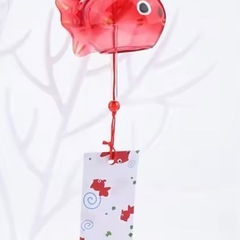 金魚風 風鈴の画像