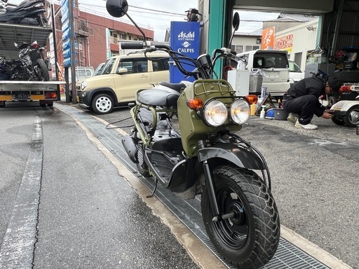 オシャレバイク‼️ ホンダ　ズーマー　AF58 アーミーカラー　軽整備済み　大阪発