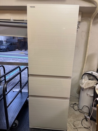 冷蔵庫 左開き TOSHIBA 356lL