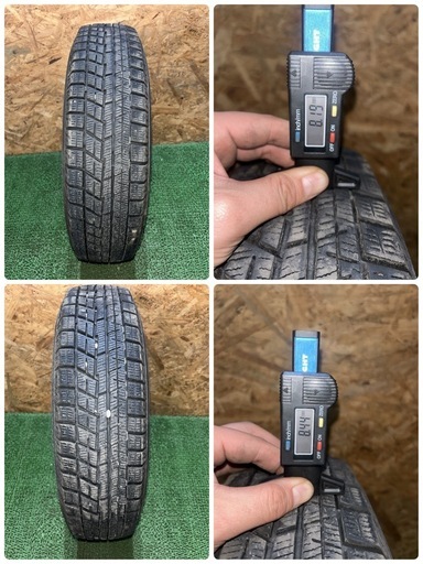 ヨコハマ 155/80R13 22年