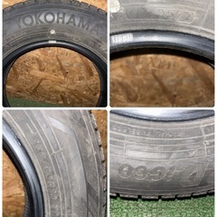 ヨコハマ 155/80R13 22年の画像