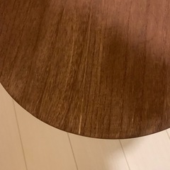 ワイヤーテーブル ハオ(ミドルブラウン)の画像