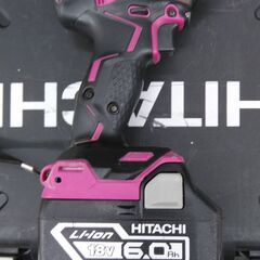 【中古】日立工機　インパクトドライバ　型番:WH18DDL2 【フライズ佐賀店】の画像