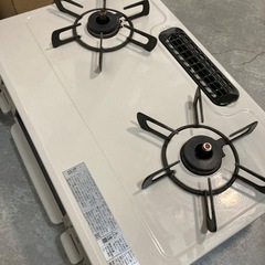 【ジモティー割】リンナイ 2021年製 LPガス 2口ガスコンロ（ID1540）の画像