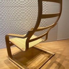 【オットマン付き】イケア　ポエング　フレームのみの画像