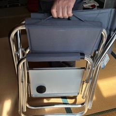 折りたたみ式　ディレクターチェア　未使用品の画像