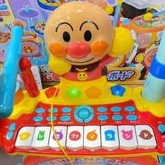 ジ460/ ジョイパレット アンパンマン ノリノリライブ BIG電子ドラム&キーボード 子供玩具 知育 の画像